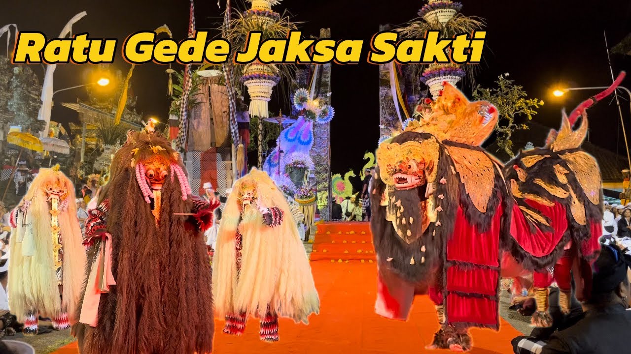 Sesuwunan Sane Melinggih Ring Pura Rentaja Jagat Bunyuh Napak Pertiwi Ring Luhur Natar Sari Apuan