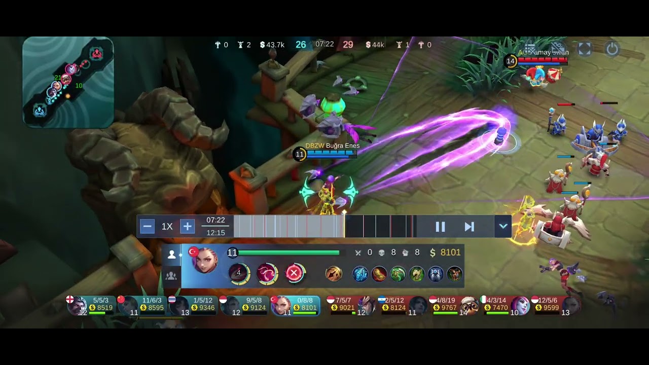 Part 51 Mobile Legend -  (brawl) cb hero ratu 🧜‍♀️ 