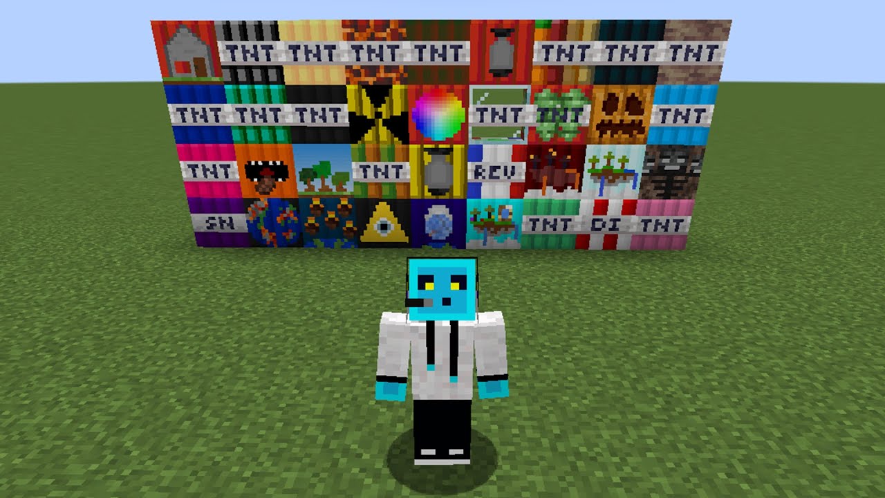 Minecraft Lucky TNT Mod (Too Much TNT)