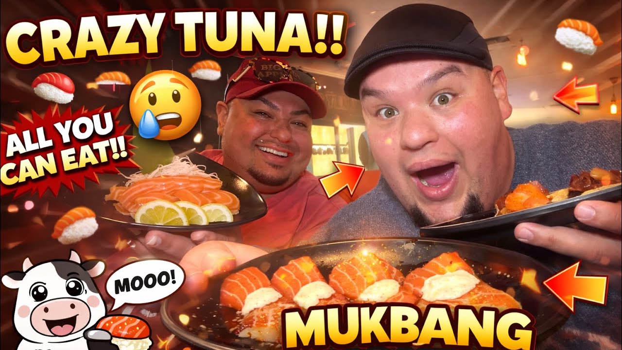 ALL YOU CAN EAT SUSHI FEAST • CRAZY TUNA AYCE SUSHI, CHANDLER, AZ WITH @BigGuyAppetite 