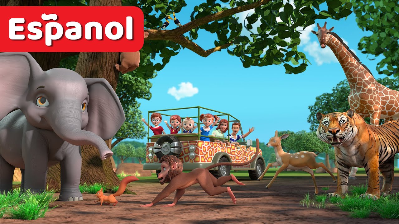 Safari por la jungla l Safari en la selva | Canciones Infantiles | Beep Beep español
