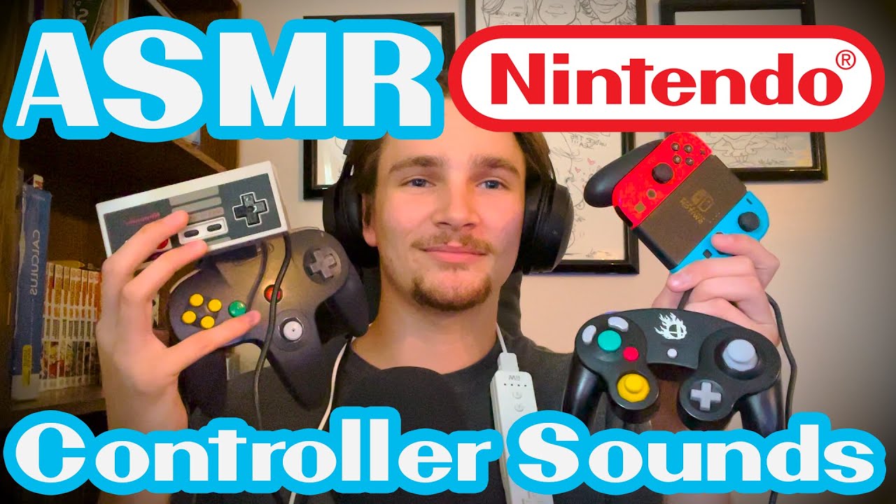 ASMR | Controller Sounds...but it's only Nintendo | Whispered