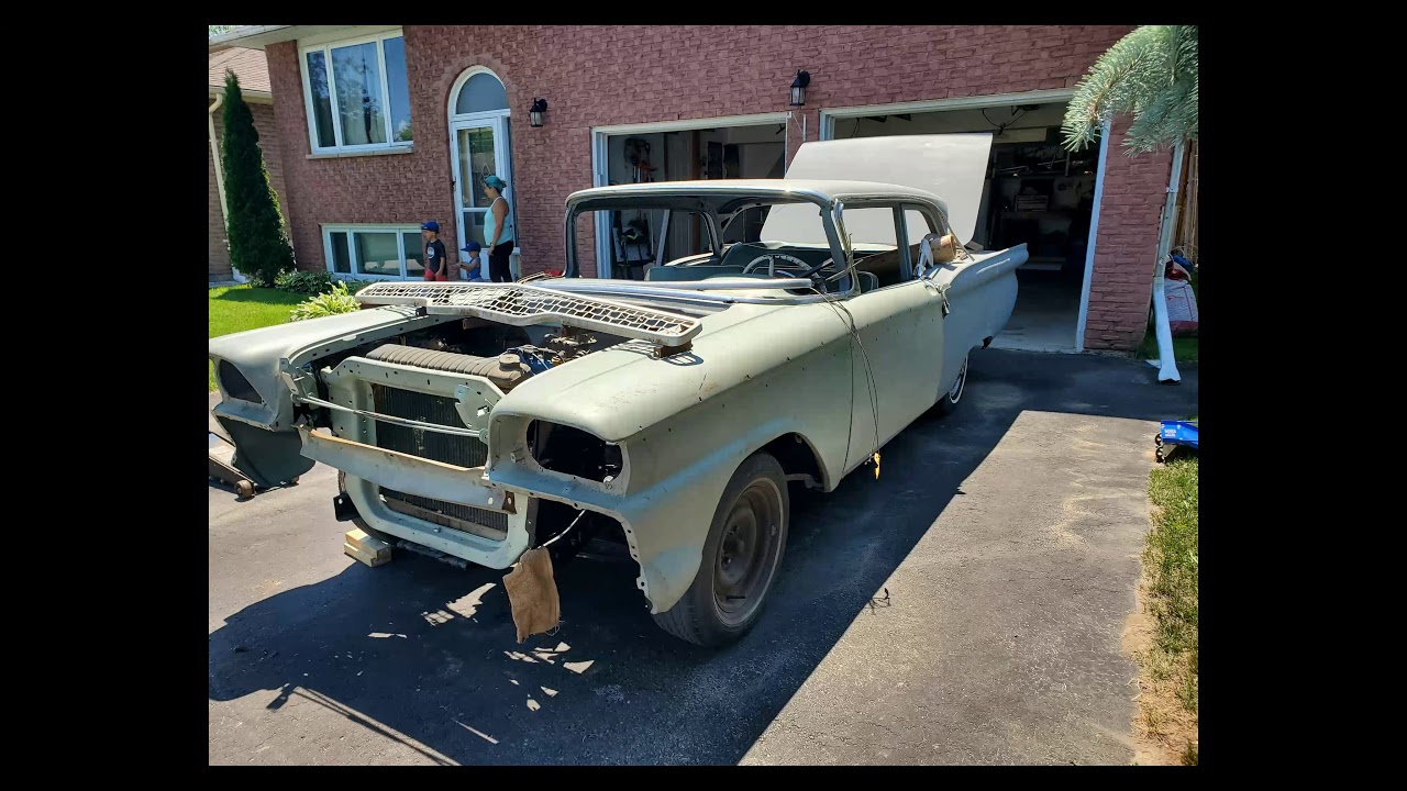 OUR 1959 FORD FAIRLANE FULL RESTORATION PART 1