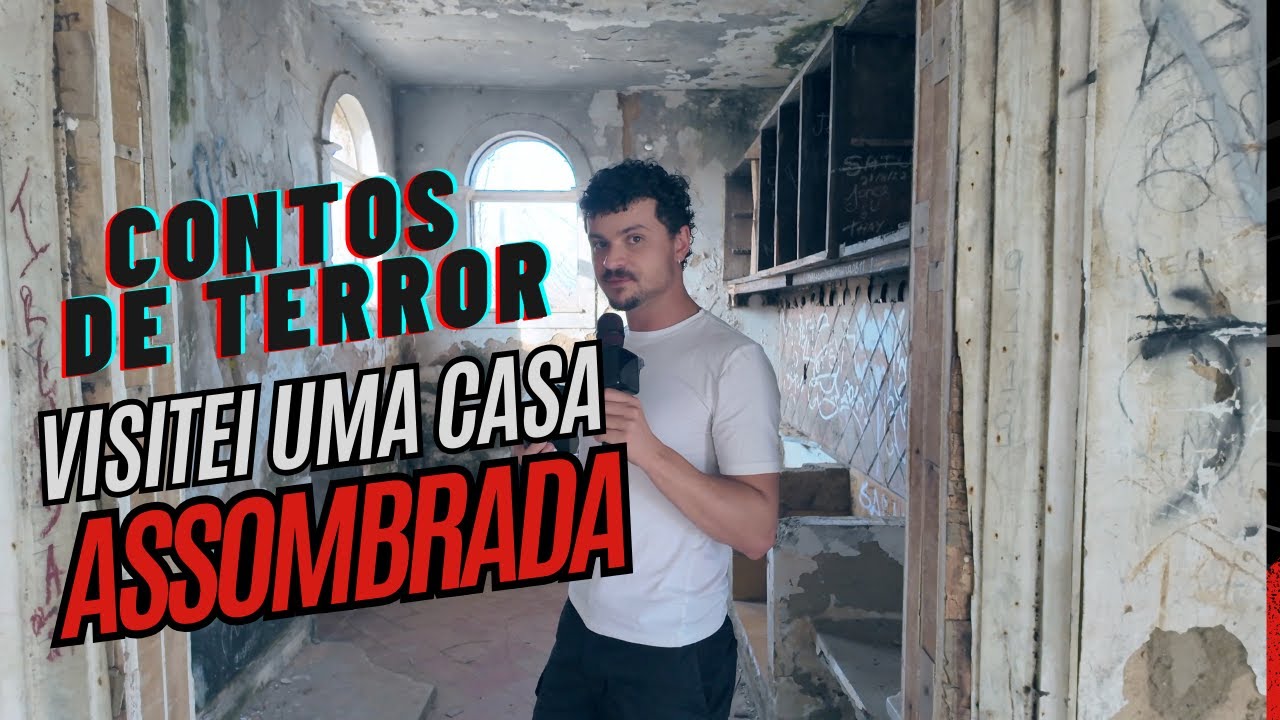 LENDO CONTOS DE TERROR NUM CASAR&Atilde;O ABANDONADO