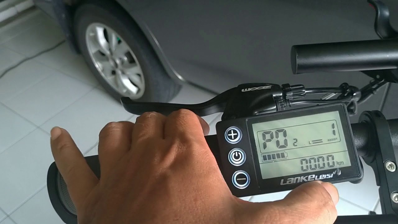 Cara setting program sepeda lipat listrik lankeleisi