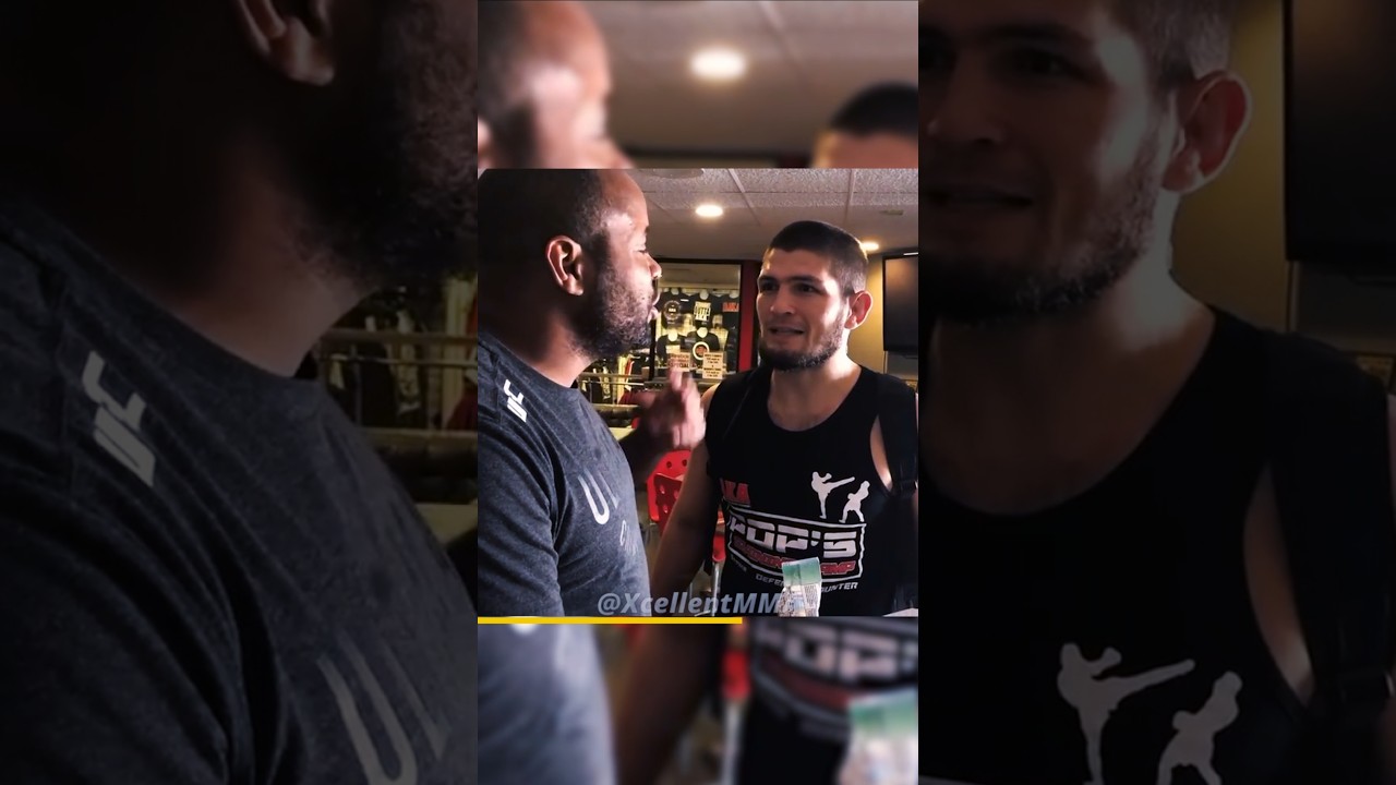 Daniel Cormier shuts down Khabib: 'I'm sorry'