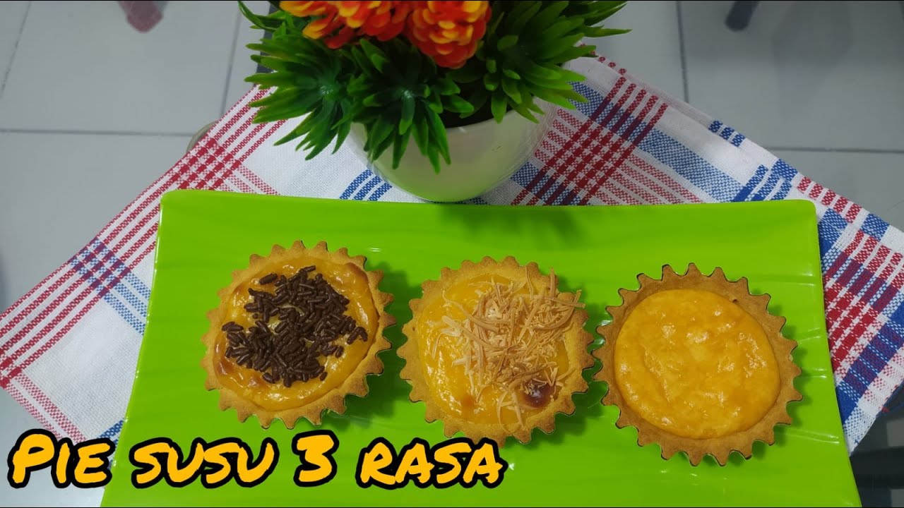 Tutorial membuat pie susu
