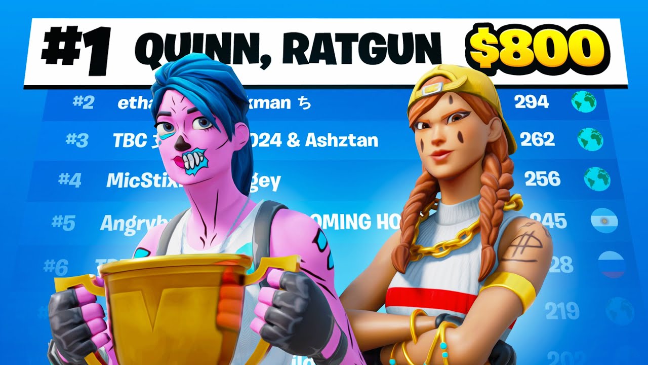 1ST PLACE DUO ZERO BUILD CASH CUP FINALS $800 (2 WINS) 🏆
