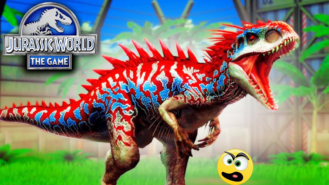 Jurassic World de Celular - INDOMINUS REX NÍVEL MÁXIMO