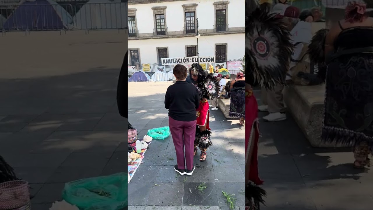 Beautiful walking scenery, in downtown Mexico 🇲🇽 city.