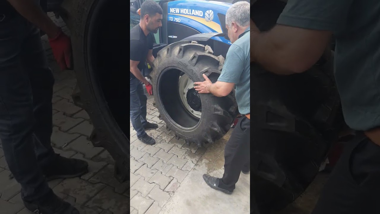 TRAKTÖR LASTİK KAZMA VE LEVYE İLE DEĞİŞİM