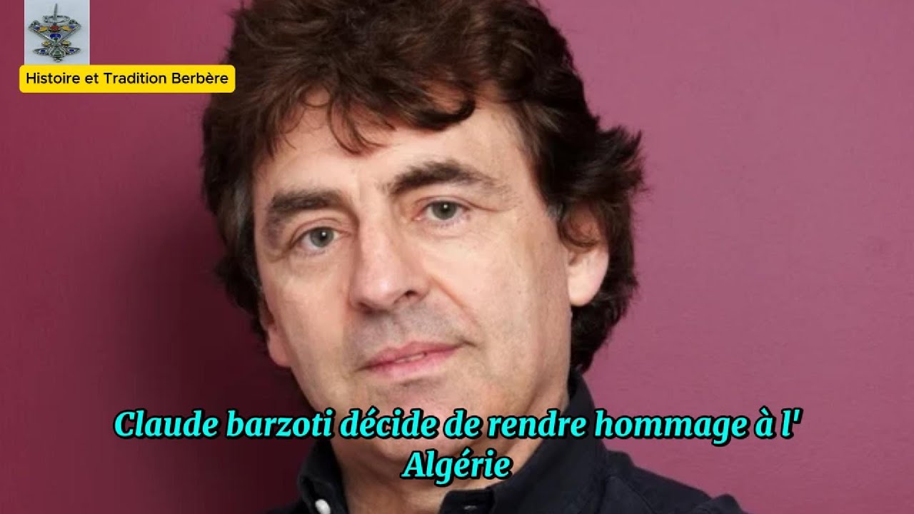 Claude Barzotti et l'Algérie : Un Hommage Poignant à une Terre d'Histoire et de Passion