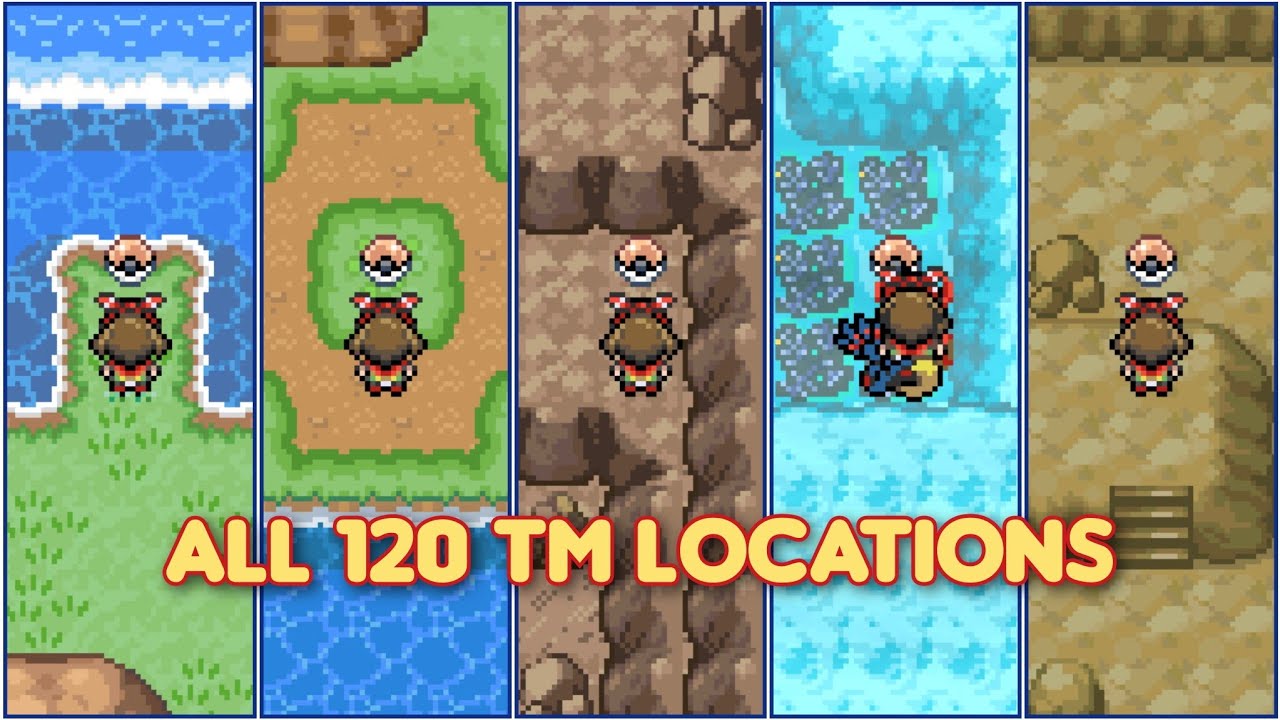Where to Find ALL TMs in Pokemon Hyper Emerald v5.6 Lost Artifacts