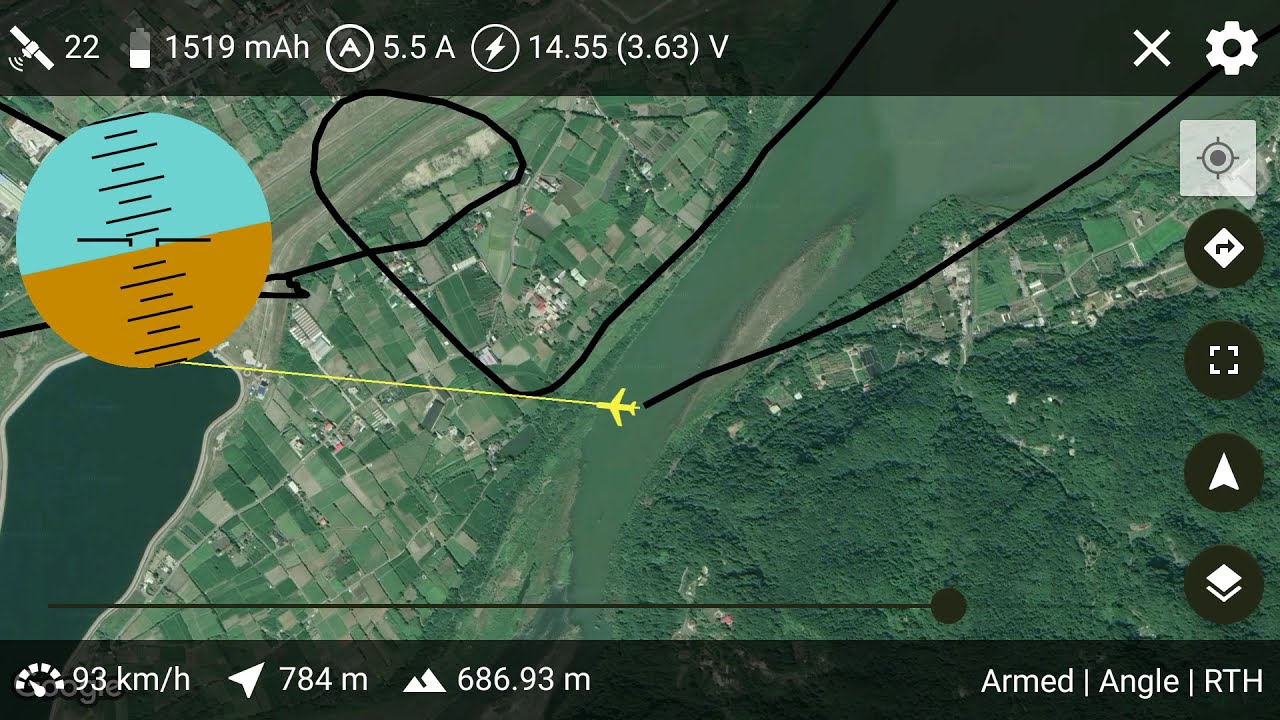 Frsky R9M + F.Port + Telemetry Long Range Test