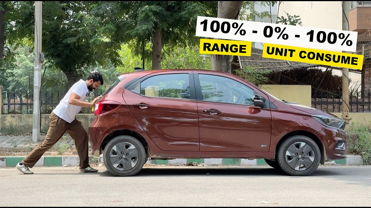 *0 to 100% Charging Cost* 2025 Updated Tiago EV Range Test | With AC in Summer
