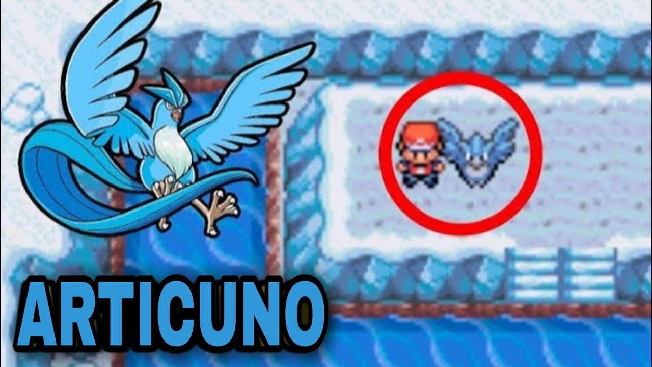 CAPTURANDO ARTICUNO e como passar a ceverna da ILHA SEAFOAM no POKEMON FIRE RED