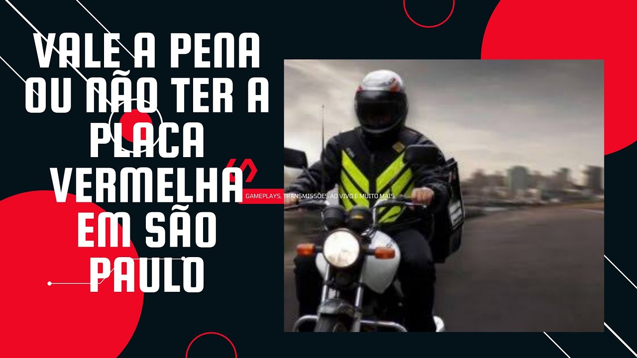 Vantagens e Desvantagens da Motocicleta com Placa Vermelha em São Paulo