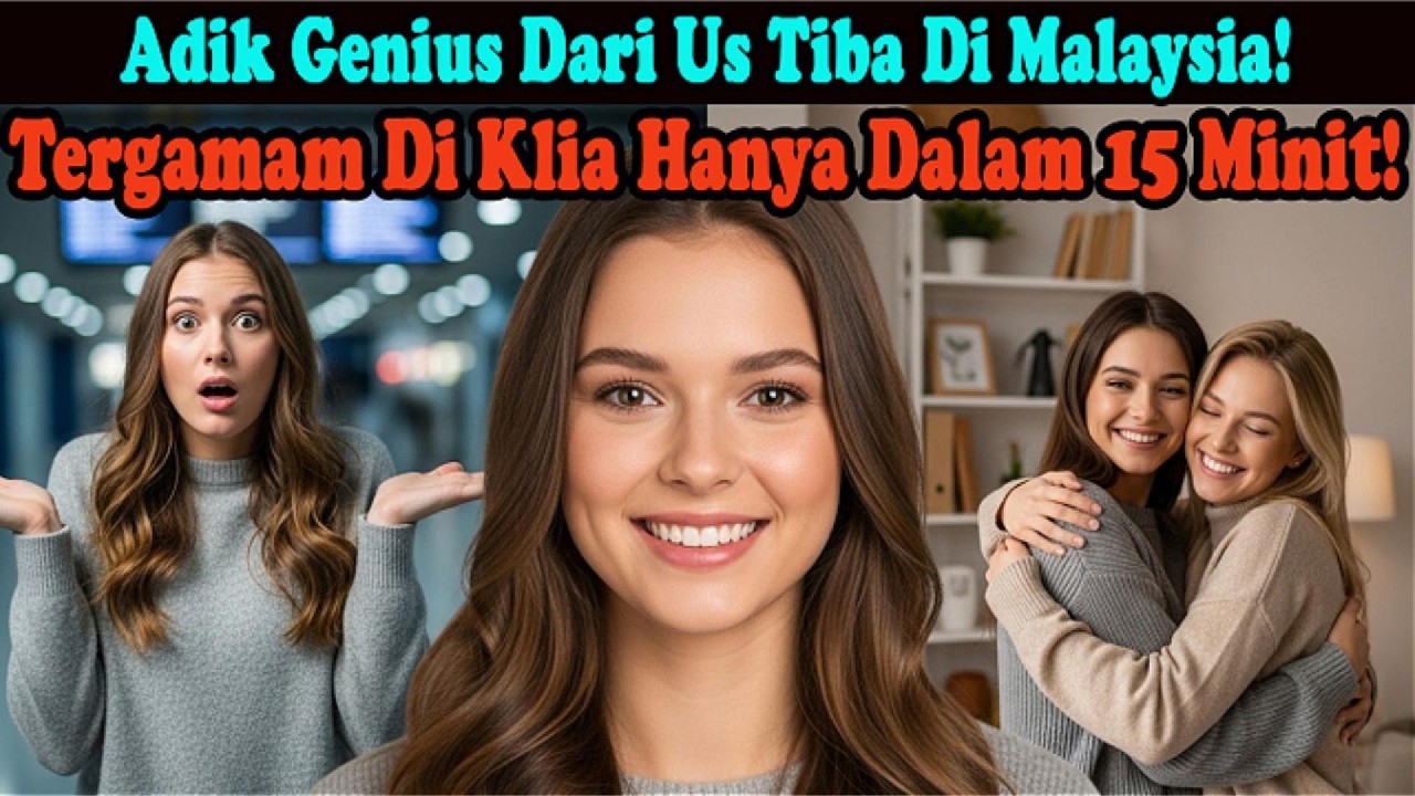 Punca Adik Genius Amerika Yang Tajam Pemerhatiannya Terpana, 15 Minit Selepas Mendarat Di Klia.