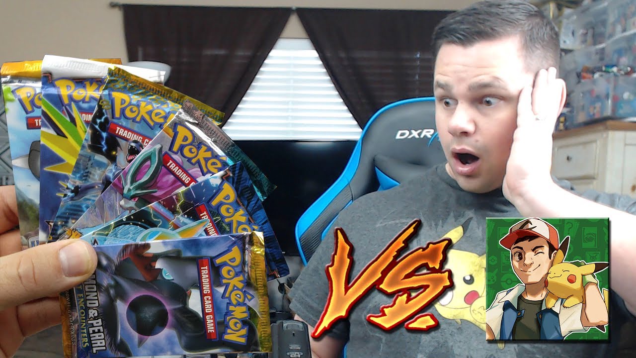 Pokemon Cards - Old School Pokemon Pack Opening Battle vs Leonhart!