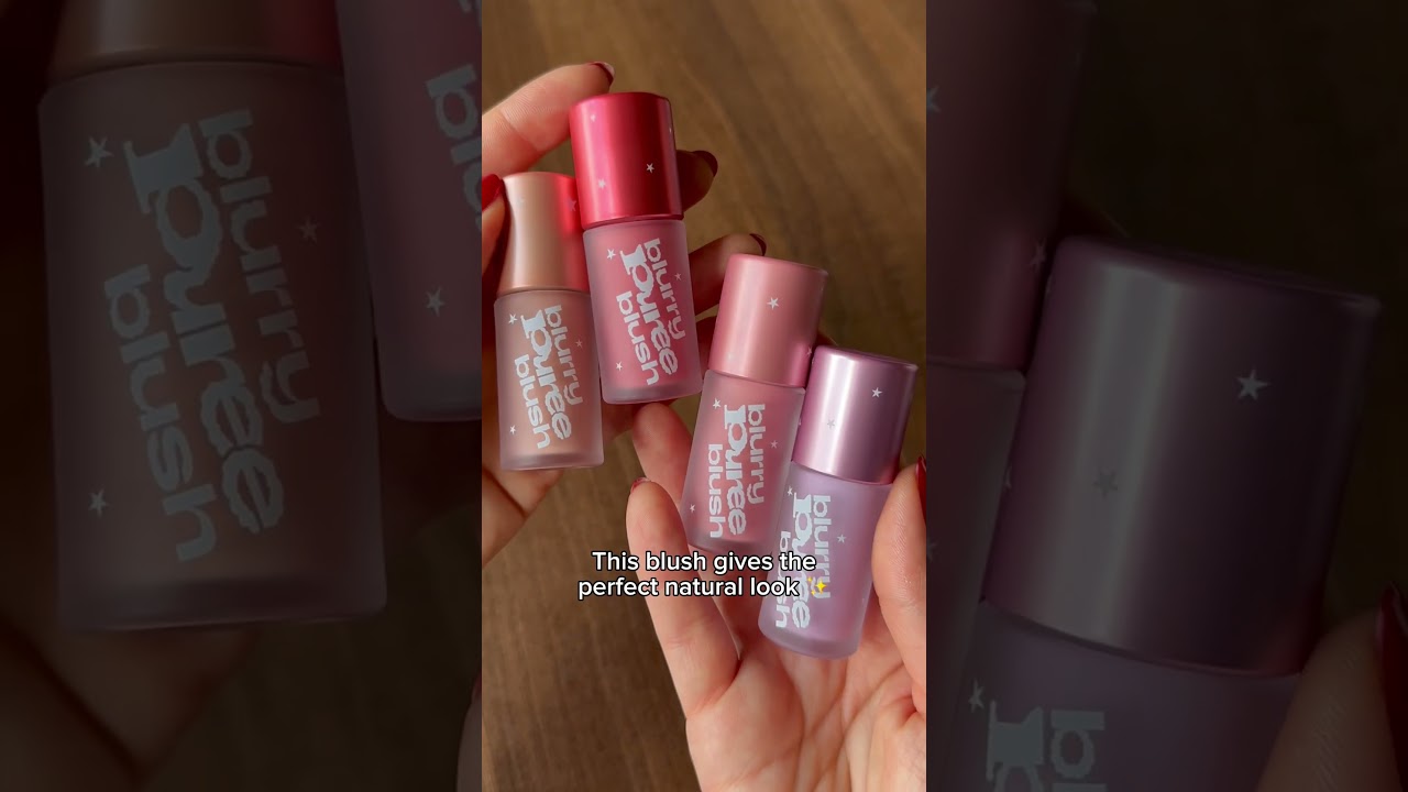 Meet the tiptoe Blurry Puree Blush - 13 gorgeous shades in total. 🌸