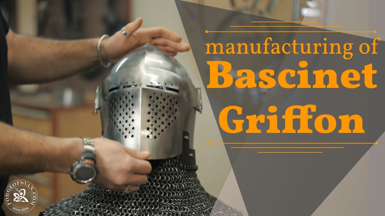 How we make the Bascinet Spoleto Helmet | manufacturing
