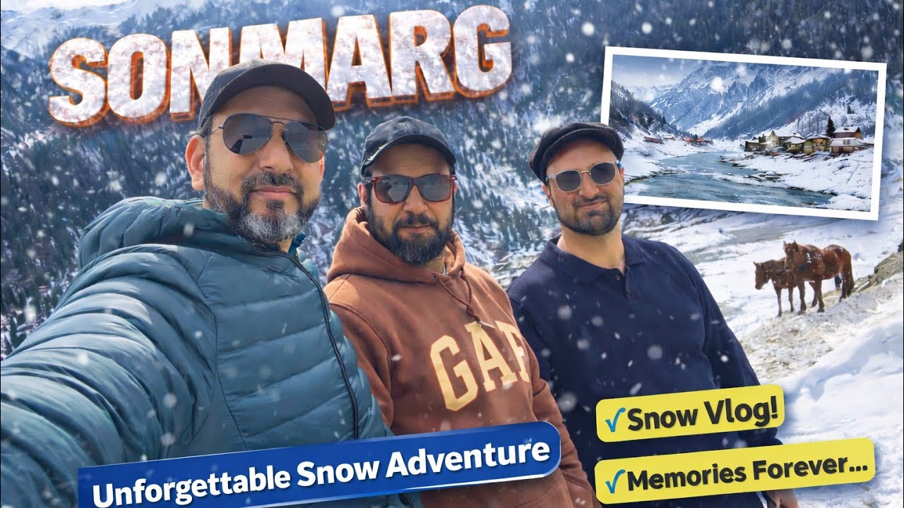 SONAMARG❄️ | Winter Trip with Friends
