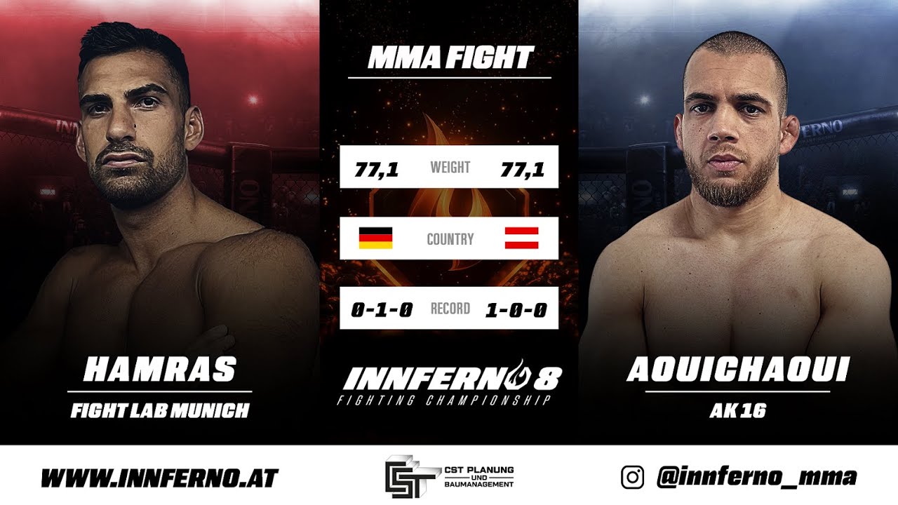 Free Fight - Maiwand Hamras vs Samir Aouichaoui - INNFERNO Fighting Championship​ 8