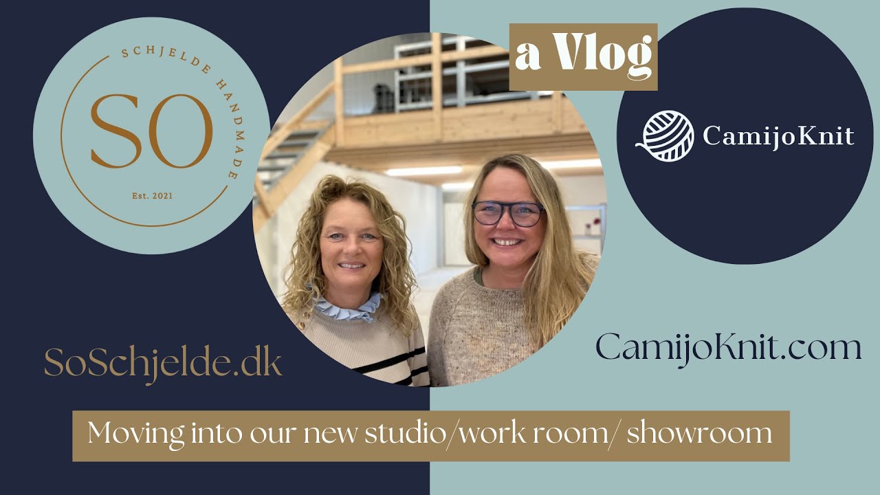 Join us when we take over our new studio and turn it in to the new HQ for CamijoKnit and SoSchjelde