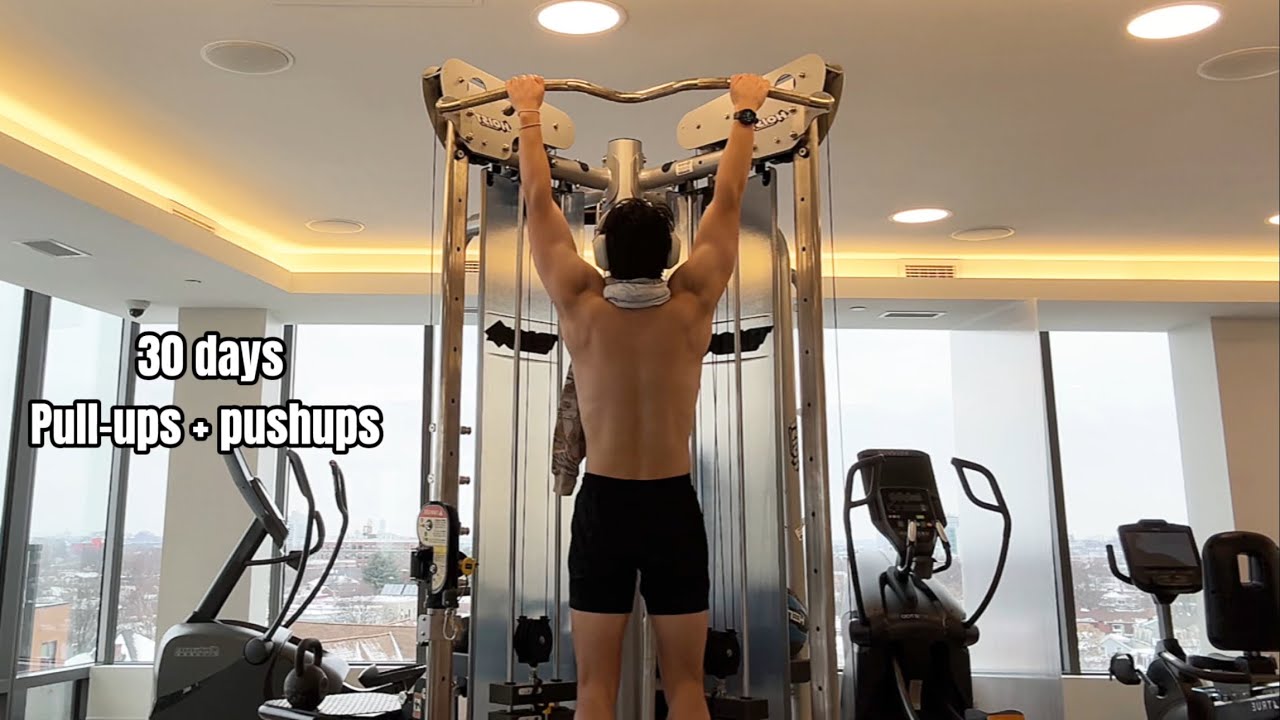I Did Pull-ups and push-ups everyday (results + progress)
