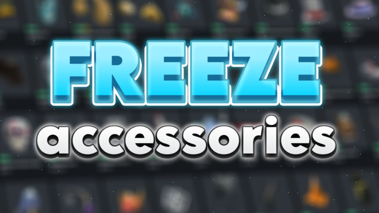 FREEZE Roblox Accessories in Blockate With This Glitch!