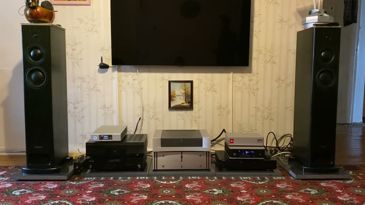 Aurelnder N100SC+ T+A 8 DAC DSD + ATC P2 + PMC OB1i