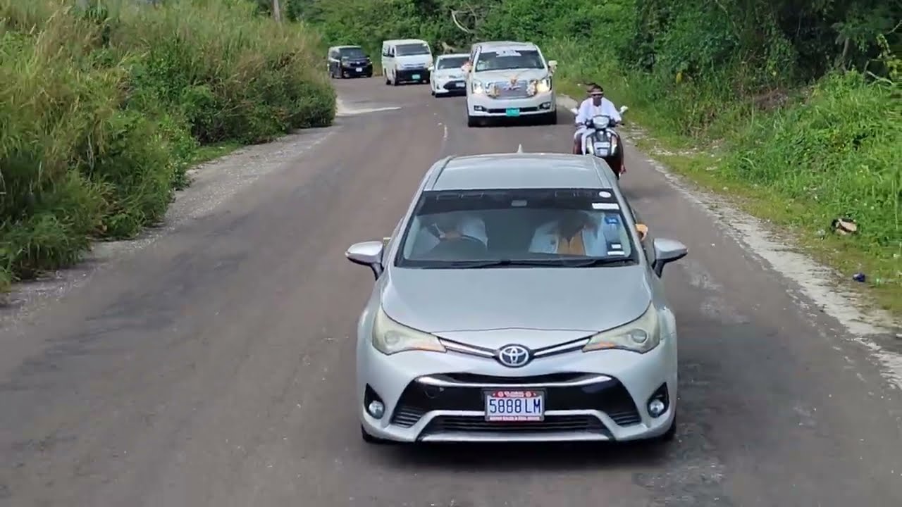 Motorcade With Miss Victorine Eleanor Robinson To The Graveside 
