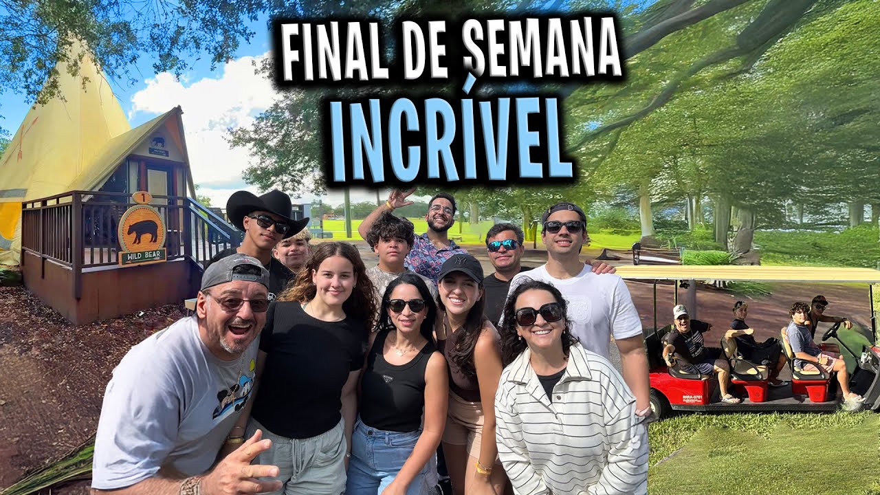 FINAL DE SEMANA NUM RESORT COM A FAM&Iacute;LIA DA @fabialopes 
