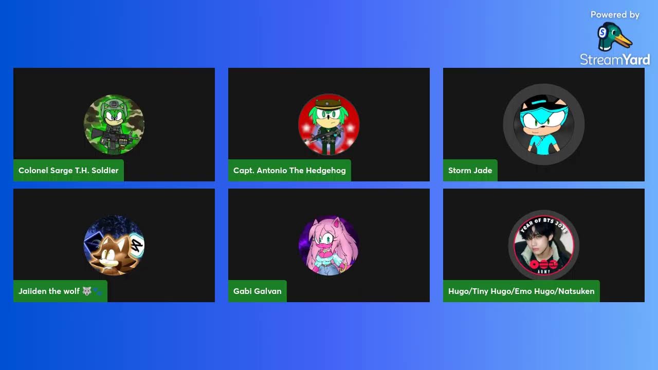 Sarge and Friends chilling streaming Q&A part 24
