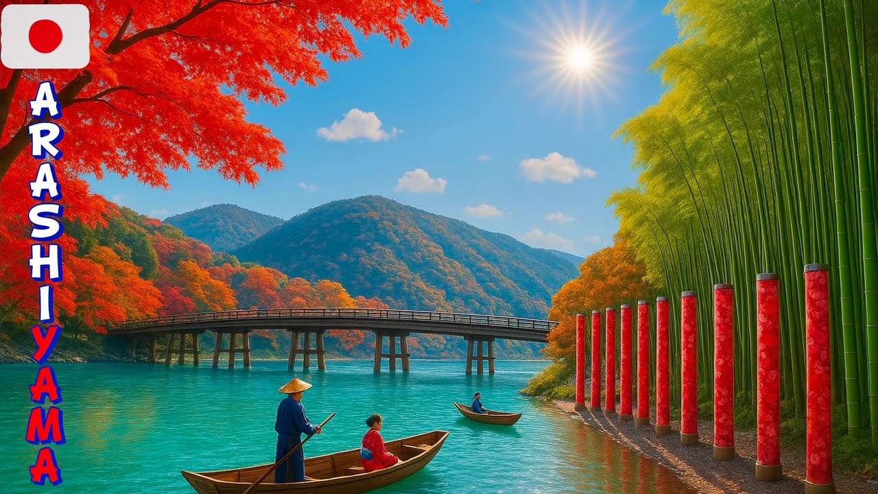 ARASHIYAMA journée de repos à Kyoto 🇯🇵⛩