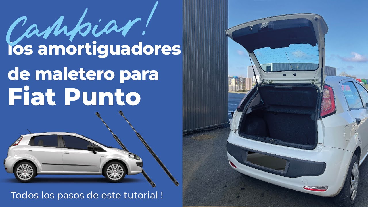 Sustituya los amortiguadores del maletero de su Fiat Punto | ⚙️Star-pi&egrave;ces