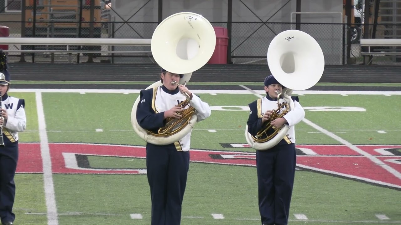 Webberville High School Marching Band at MSBOA 10/18/2025