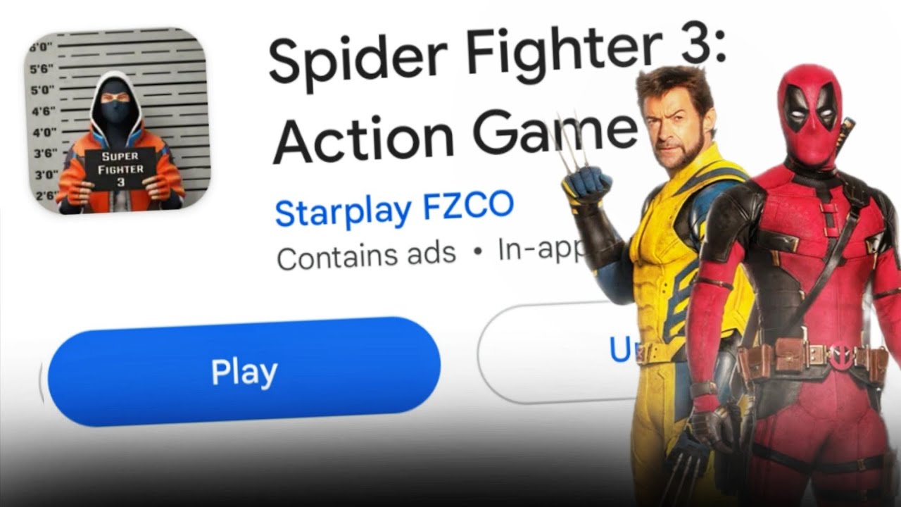 Spider Fighter 3 Gameplay | Dangerous Fight – Enemy Character Dead 💀