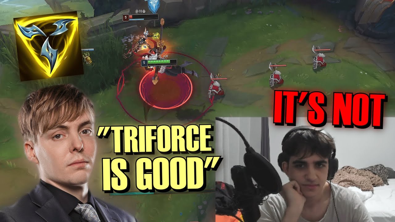 LS THINKS TRIFORCE AATROX IS GOOD?