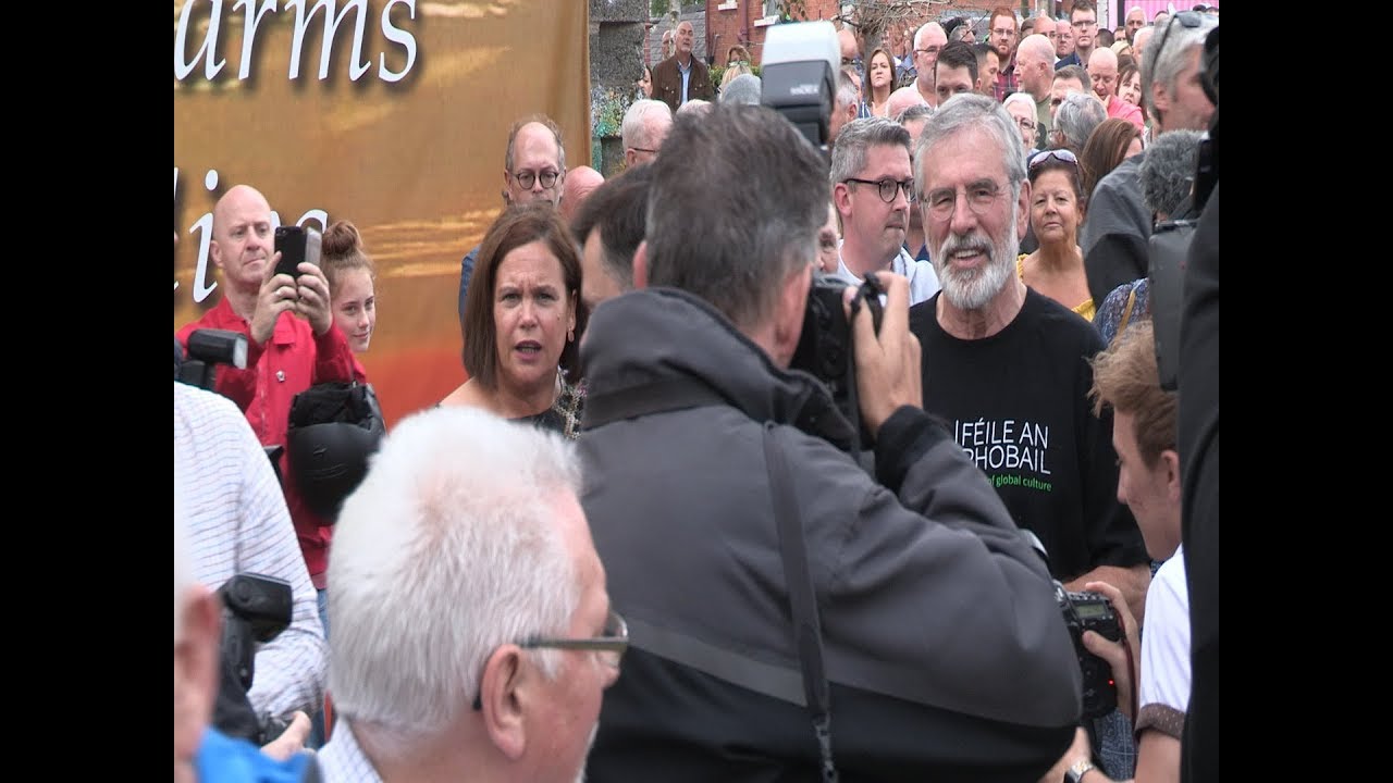 Mary Lou slams cowards who attacked the homes of Gerry Adams and Bobby Storey