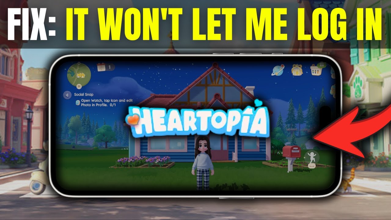 FIX: Heartopia NOT LETTING YOU LOGIN! 🏠 It Won’t Let Me Log In (Quick Error Fix 2026)