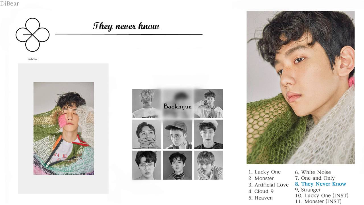 【認聲+中字+空耳】EXO - They Never Know (Korean ver.) 