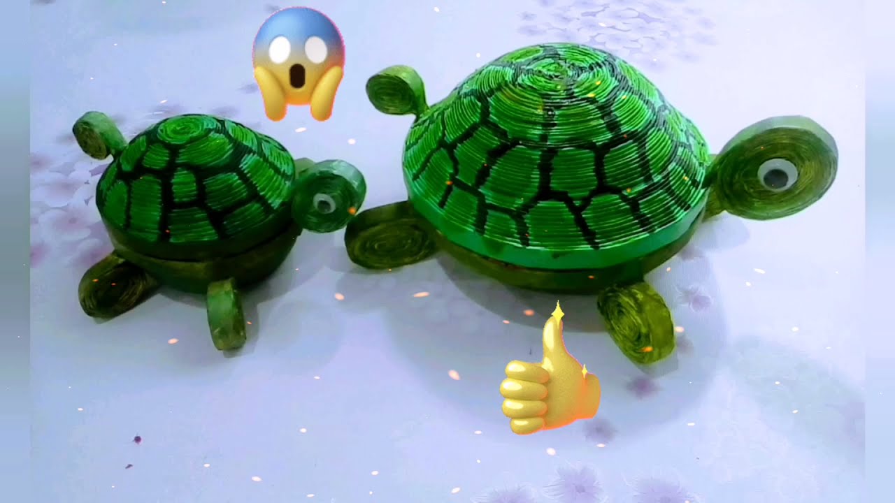 HOW TO MAKE A TORTOISE FROM NEWSPAPER | NEWSPAPER CRAFT IDEA