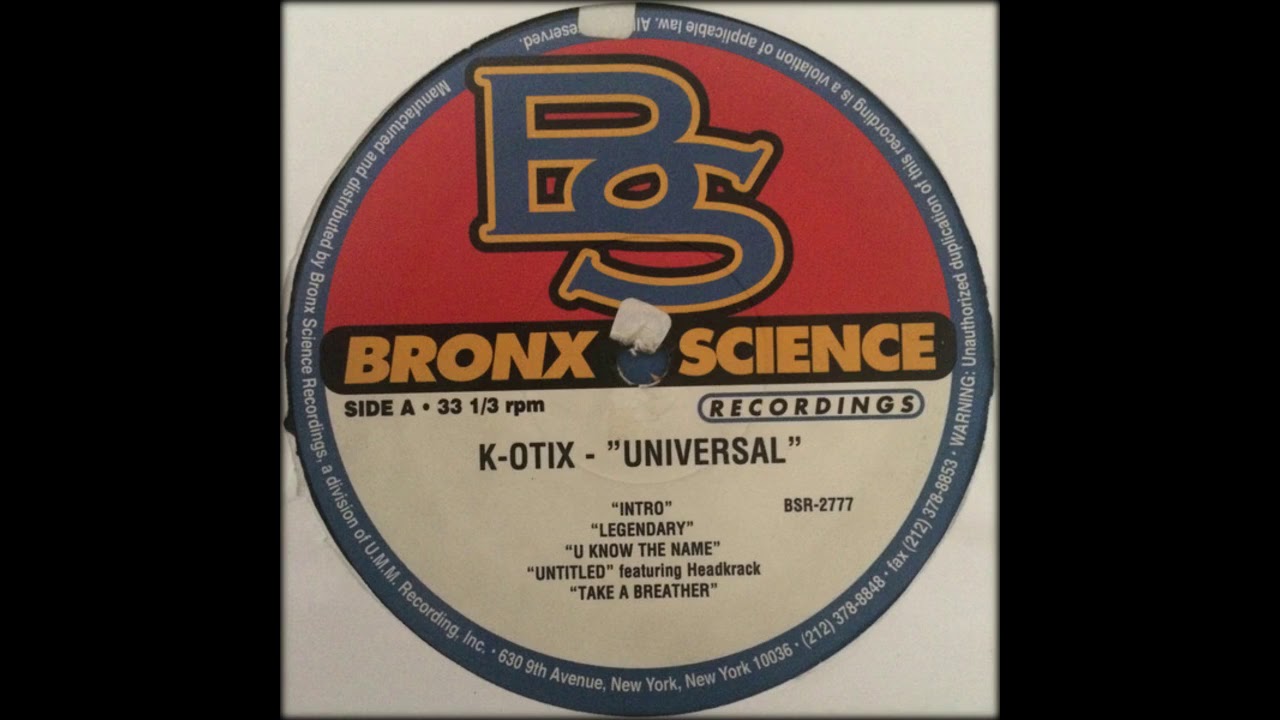 K-Otix - Legendary [Instrumental]