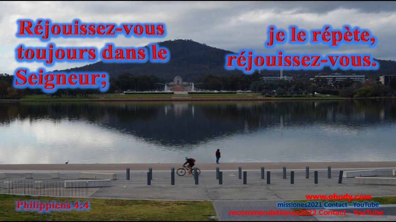 Philippiens 4:4 avec de la musique instrumentale - Français