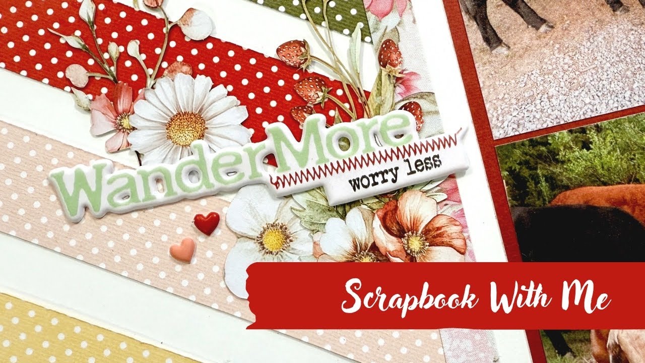 Multi-Photo Scrapbook Layout Featuring 
