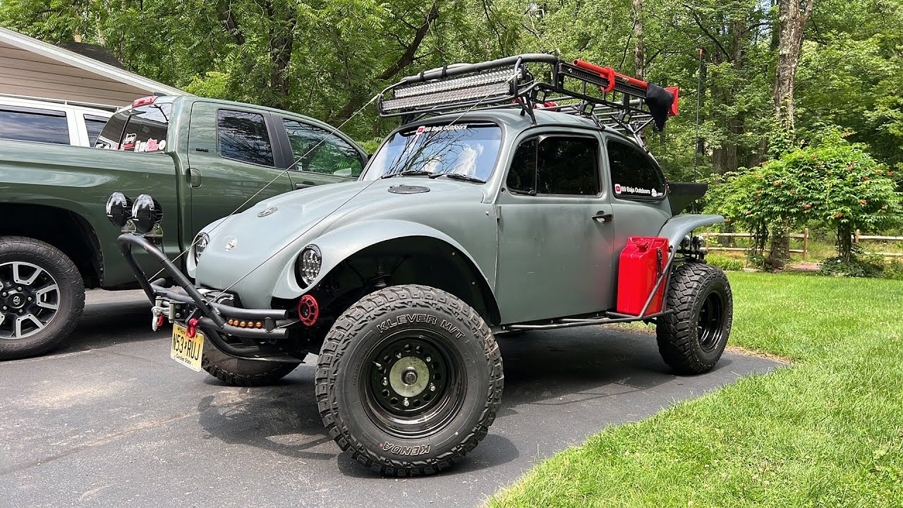 Регулировка передней части VW Baja Bug своими руками #vw #baja #diy #bajabug #offroad #vwbug