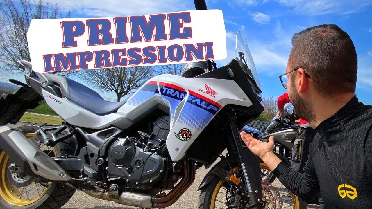 Honda Transalp 750 2023 Il mototurismo italiano Prime impressioni