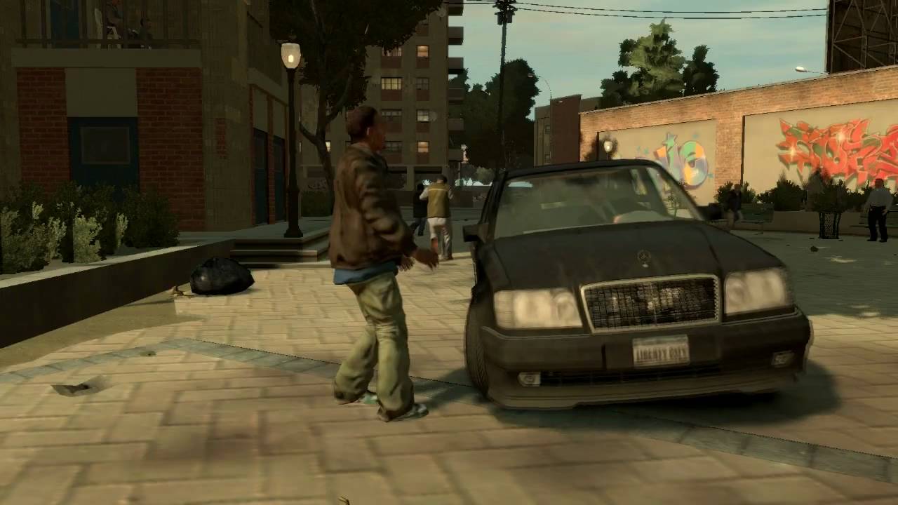 Mercedes E500 Chasing - GTA IV