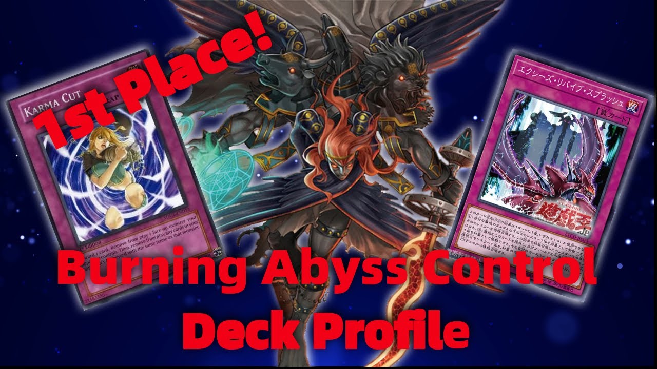 Yu-Gi-Oh! Burning Abyss Control Deck Profile! FIRST PLACE 8-1 RECORD! May 2020